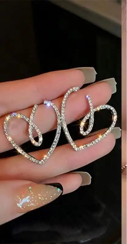 Fashion Seven Star Zircon Earrings For Women Jewelry 2025 Trending New Luxury Women's Crystal Stars Stud Earrings Gifts