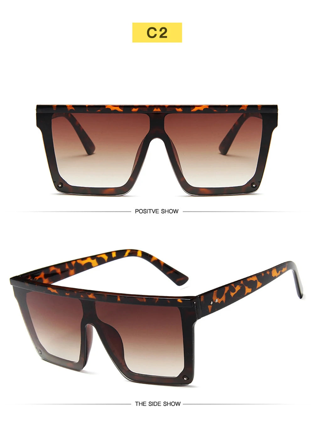 2025 Square Sunglasses Women Luxury Vintage Brand Design Sun glasses Big Frame Mirror Red Purple Eyewear UV400
