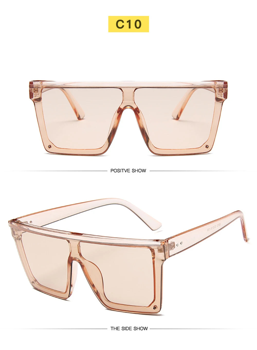 2025 Square Sunglasses Women Luxury Vintage Brand Design Sun glasses Big Frame Mirror Red Purple Eyewear UV400
