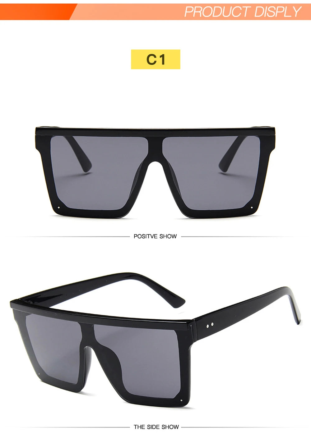 2025 Square Sunglasses Women Luxury Vintage Brand Design Sun glasses Big Frame Mirror Red Purple Eyewear UV400
