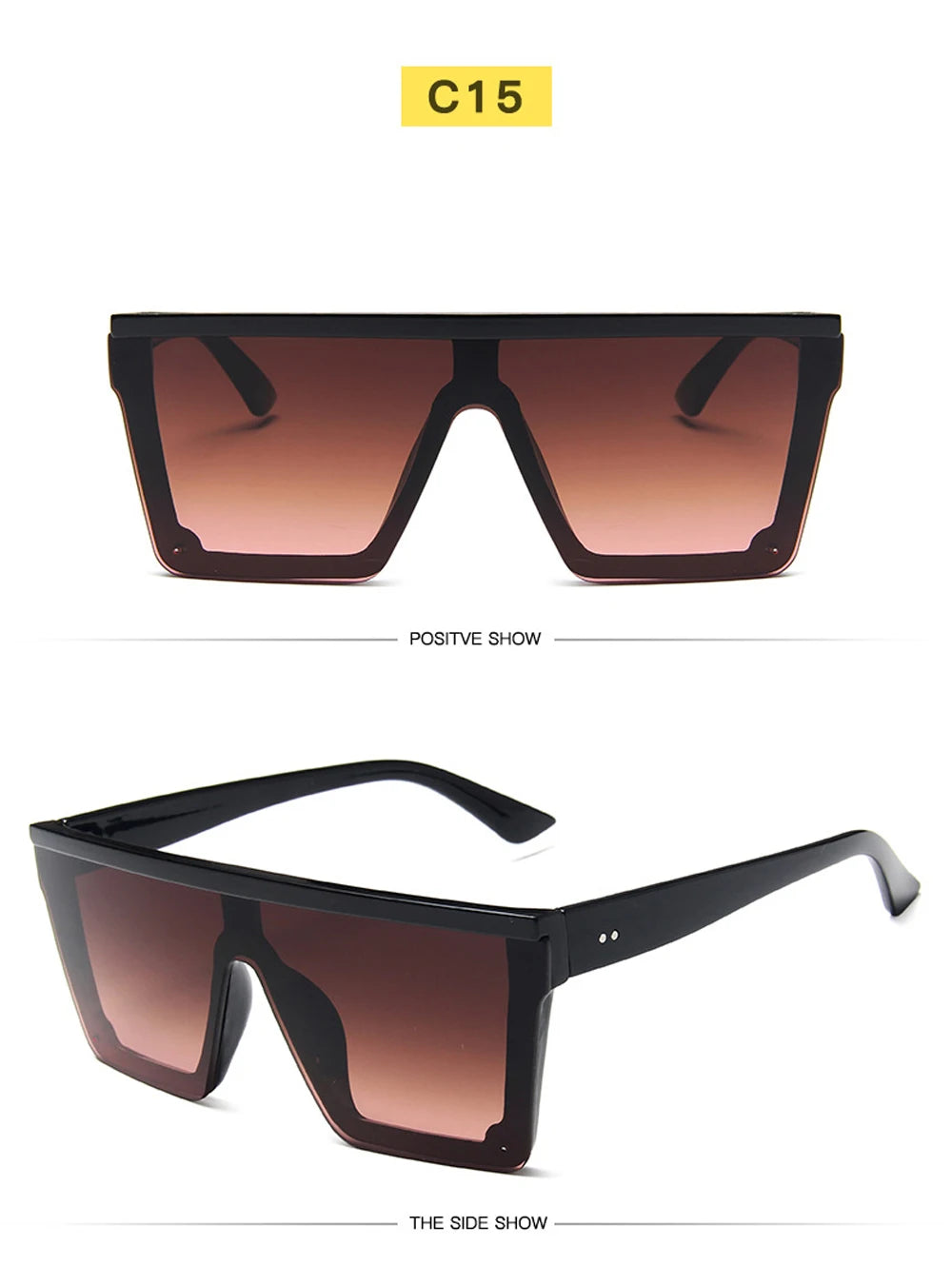 2025 Square Sunglasses Women Luxury Vintage Brand Design Sun glasses Big Frame Mirror Red Purple Eyewear UV400