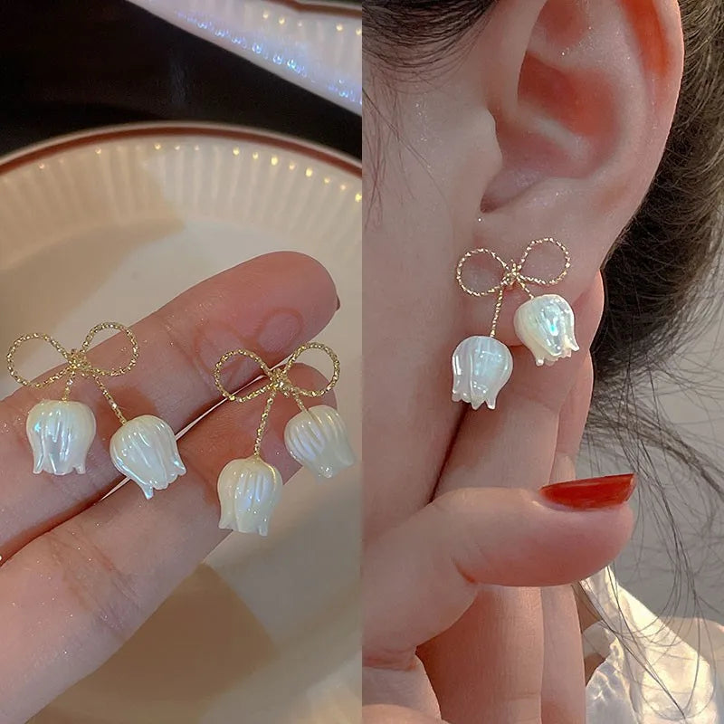 Fashion Seven Star Zircon Earrings For Women Jewelry 2025 Trending New Luxury Women's Crystal Stars Stud Earrings Gifts