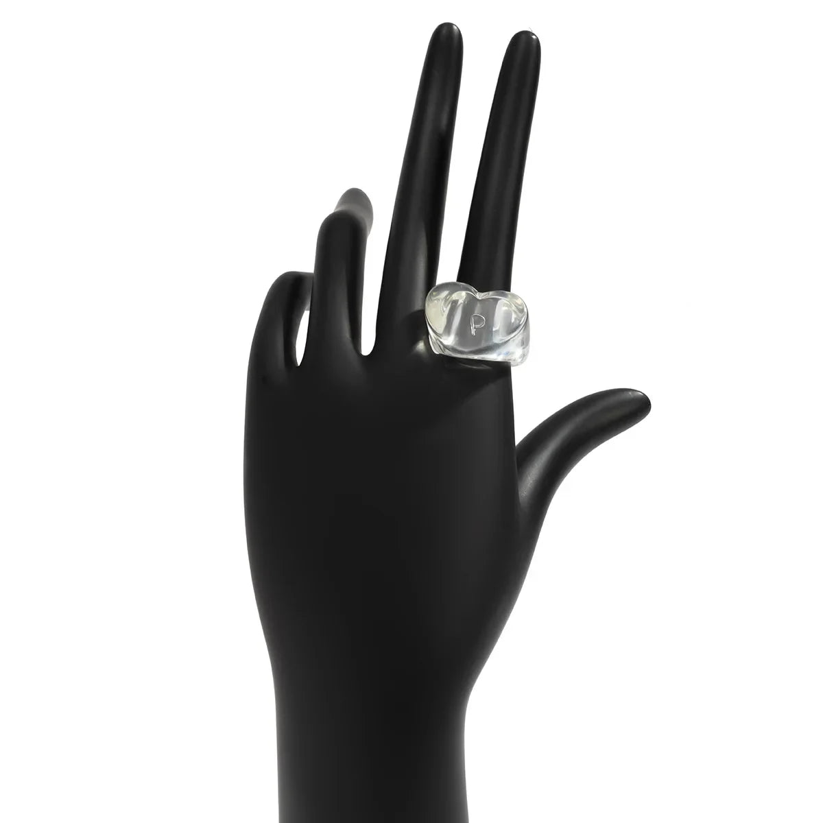 Acrylic Resin Rings Set For Women Girls Irregular Marble Pattern Colorful Transparent Ring Rings Jewelry Gifts
