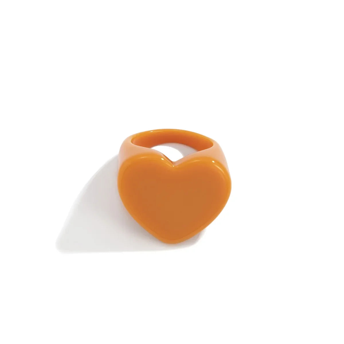 Acrylic Resin Rings Set For Women Girls Irregular Marble Pattern Colorful Transparent Ring Rings Jewelry Gifts