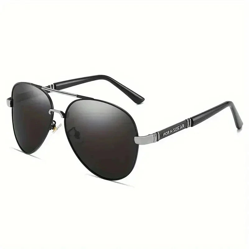 Polarized Sunglasses Men Metail Frame Quality Sun Glasses Brand Design Male Glasses Fishing Driving Goggles UV400 Gafas De Sol