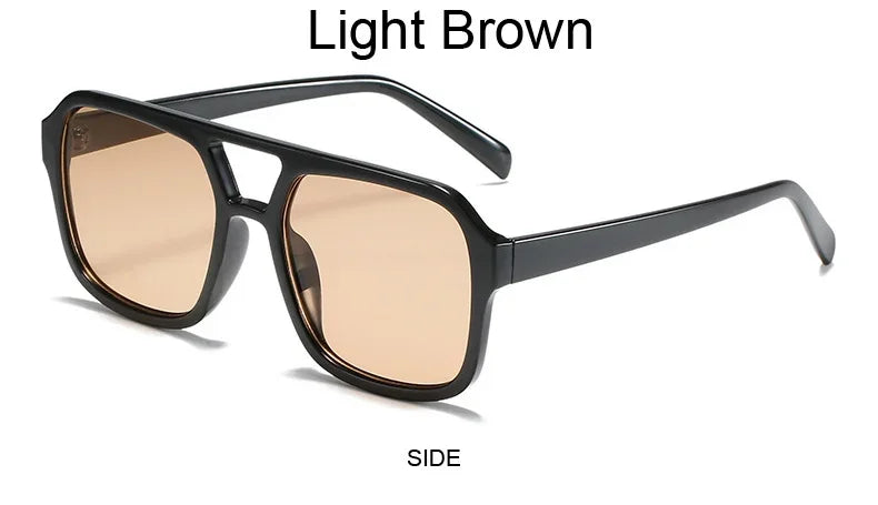 Vintage Square Sunglasses Woman Fashion Retro Sun Glasses Female Candy Colors Mirror Eyewear Brand Designer Oculos De Sol
