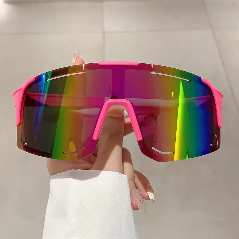 Sunglasses Men Women UV400 Sun Glasses Baseball Outdoor Sport Cycling Eyewear Mtb Bike Bicycle Goggles