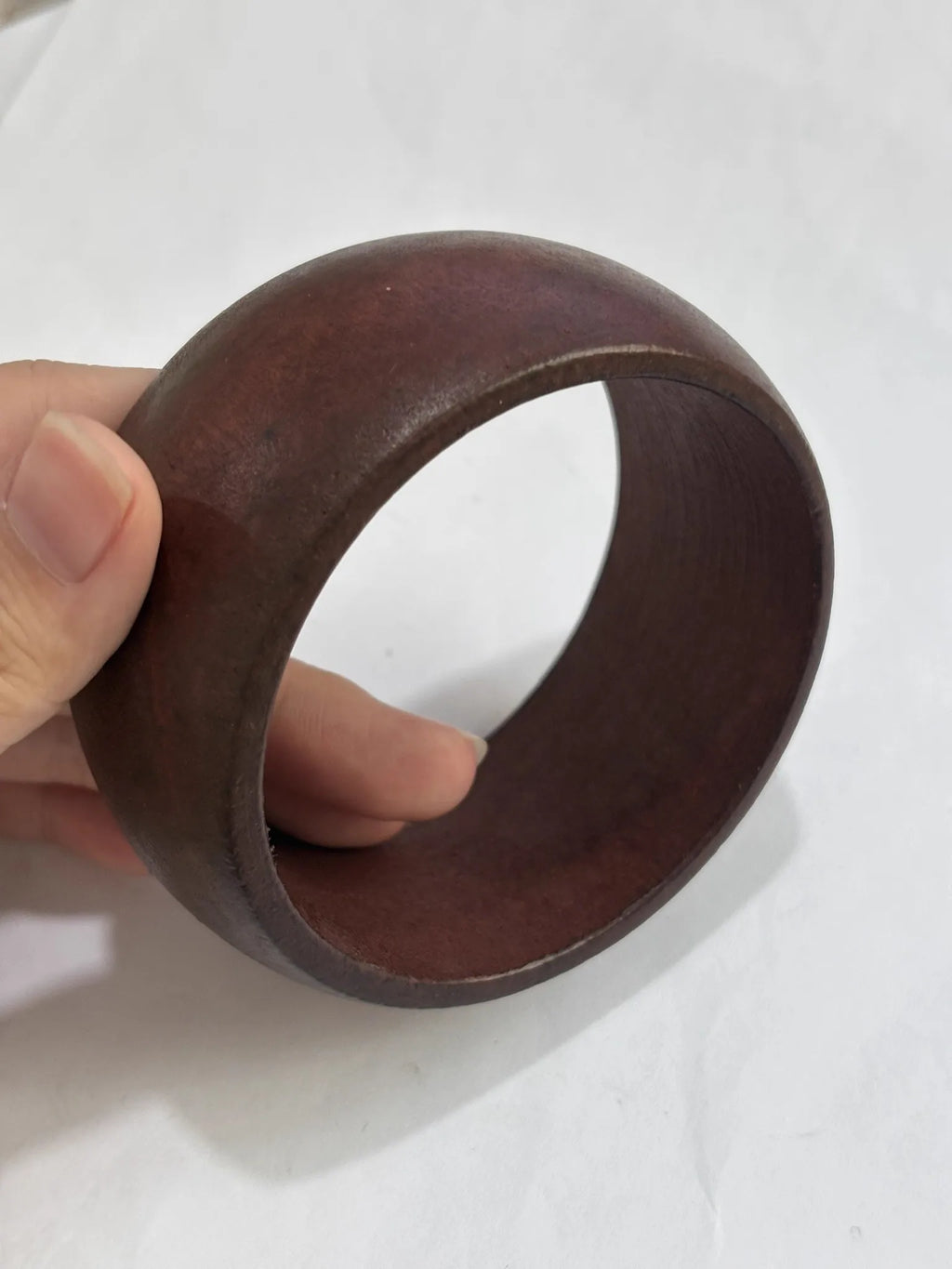 Women Elegant Natural Wood Square DIY Bracelet Coffee Girl Jewelry Ladies Gift Geometric Wooden Bangles For Women