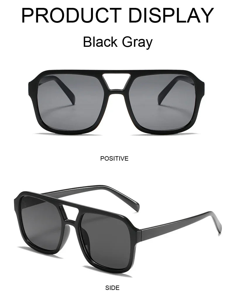 Vintage Square Sunglasses Woman Fashion Retro Sun Glasses Female Candy Colors Mirror Eyewear Brand Designer Oculos De Sol