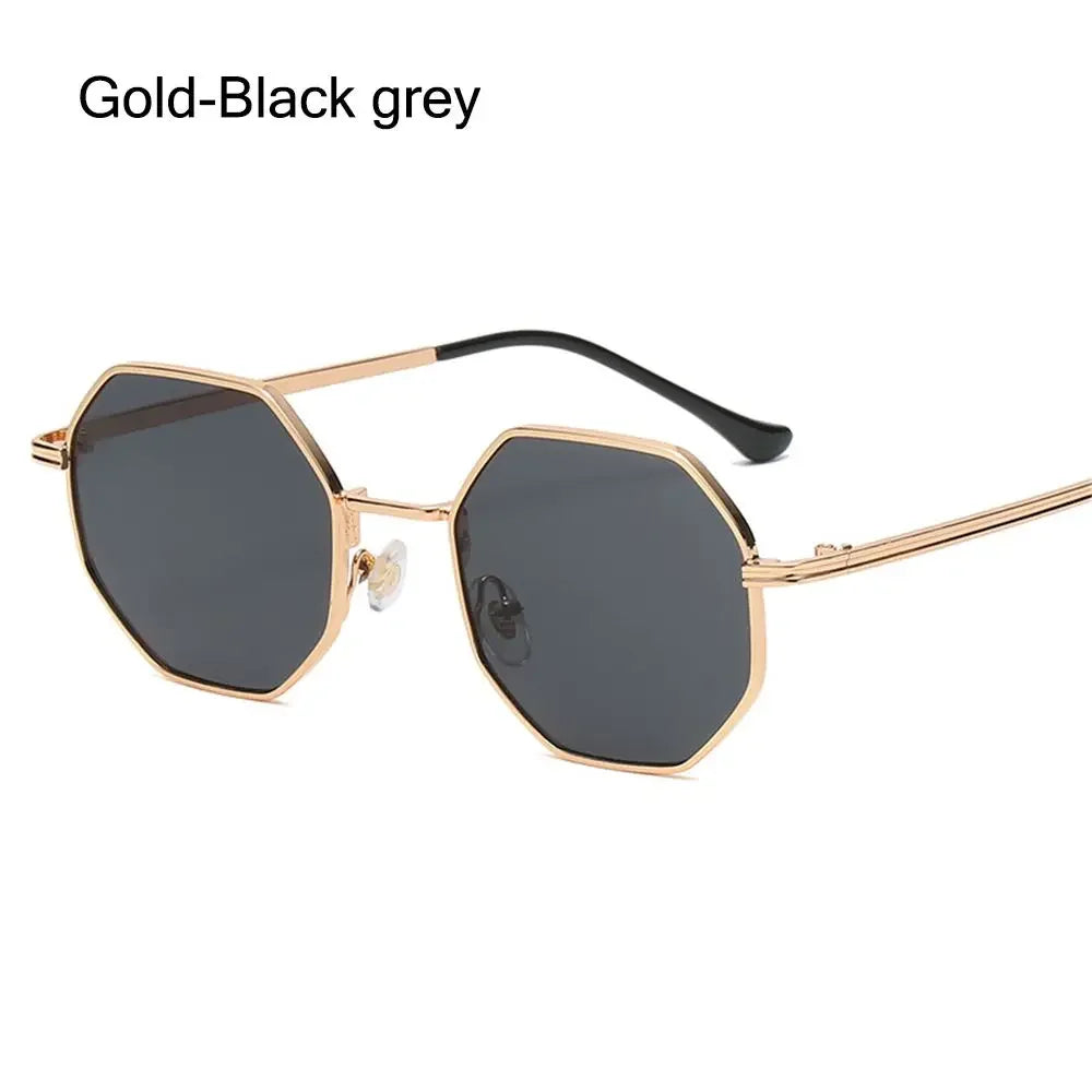 Women Men Sunglases Round Sun Glasses Women's Metal Frame Eyewear Fishing Glasses UV400 Shades