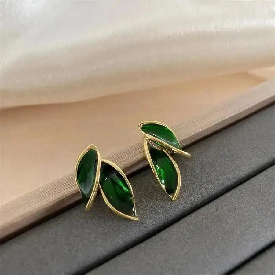 Silver Needle Fashion Purple Crystal Heart Drop Earrings For Women Jewelry 2025 Trending New Luxury Women's Earrings