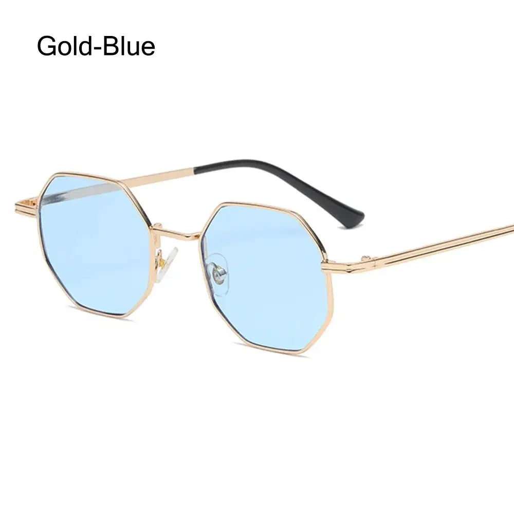 Women Men Sunglases Round Sun Glasses Women's Metal Frame Eyewear Fishing Glasses UV400 Shades
