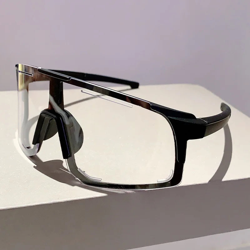 Oversized Sport Goggle Sunglasses Women For Men Luxury Brand Designer Sun Glasses Vintage Punk Ski Cycling Windproof Eyeglasses