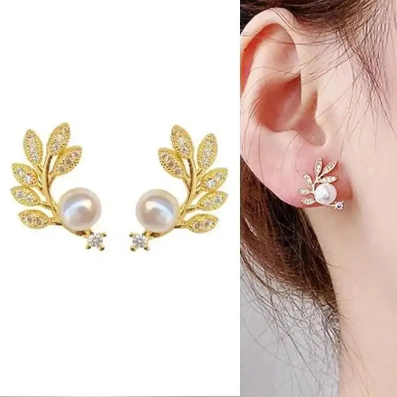 Fashion Seven Star Zircon Earrings For Women Jewelry 2025 Trending New Luxury Women's Crystal Stars Stud Earrings Gifts