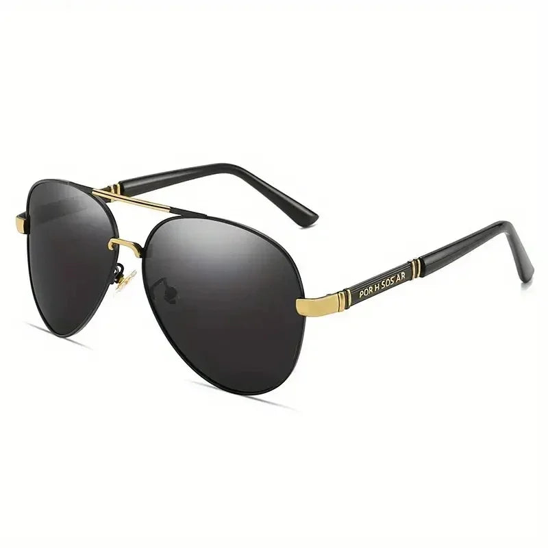 Polarized Sunglasses Men Metail Frame Quality Sun Glasses Brand Design Male Glasses Fishing Driving Goggles UV400 Gafas De Sol