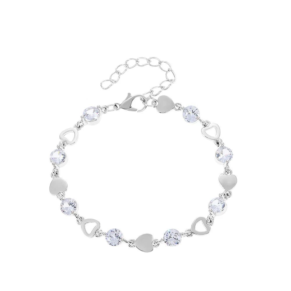 Bohemian Minimalist Metal Chain Women's Set of 6 Multi-layer Chain Simple Fashionable Bracelets Wedding Jewelry Birthday Gifts
