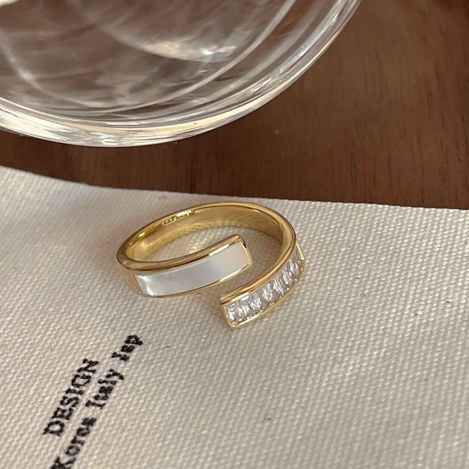 Colorful Drip Glaze Open Ring for Women New Fashion Retro Geometric Gold Color Metal Rings Exquisite Jewelry Gifts for Girl