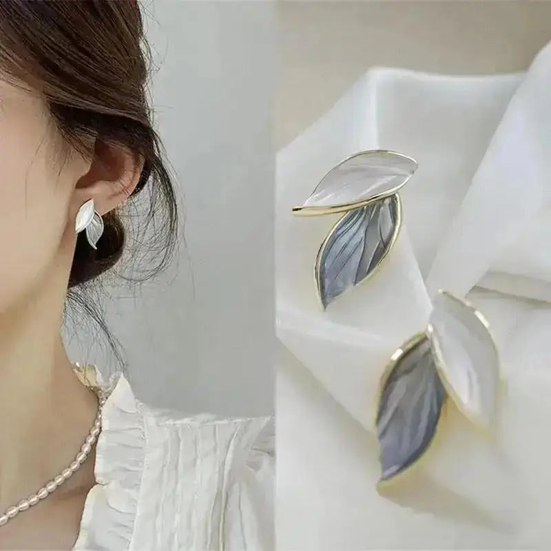 Silver Needle Fashion Purple Crystal Heart Drop Earrings For Women Jewelry 2025 Trending New Luxury Women's Earrings