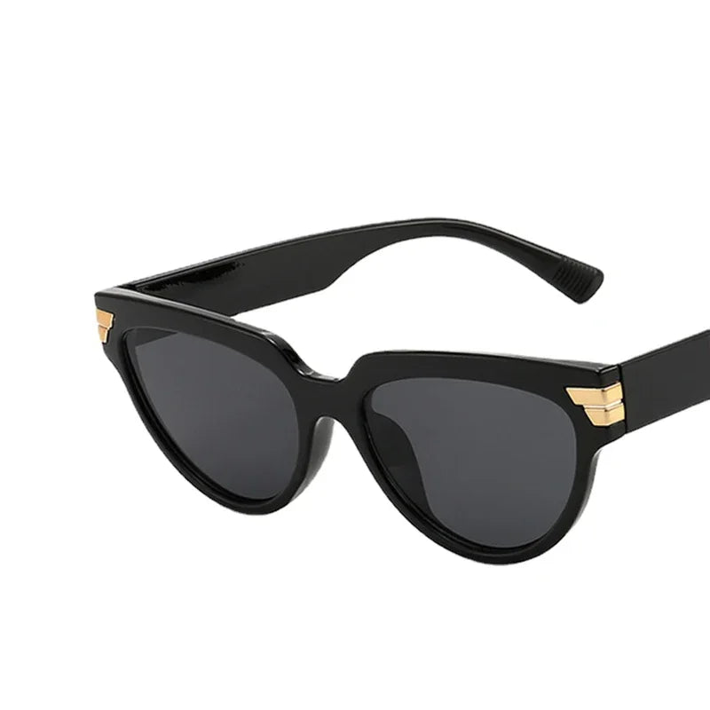 New Small Rectangle Sunglasses Women 2022 Luxury Brand Classic Cat Eye Lady Sexy Fashion Sun Glasses Shades For Women UV400