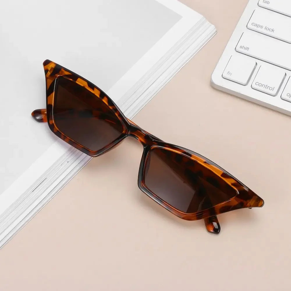 Brand Cat Eye Sunglasses Woman Fashion Designer Vintage Gradient Sun Glasses Female UV400 Outdoor Ladies Shades Oculos De Sol