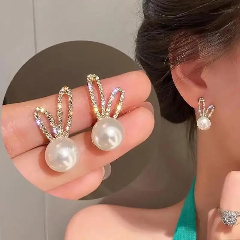 Fashion Seven Star Zircon Earrings For Women Jewelry 2025 Trending New Luxury Women's Crystal Stars Stud Earrings Gifts