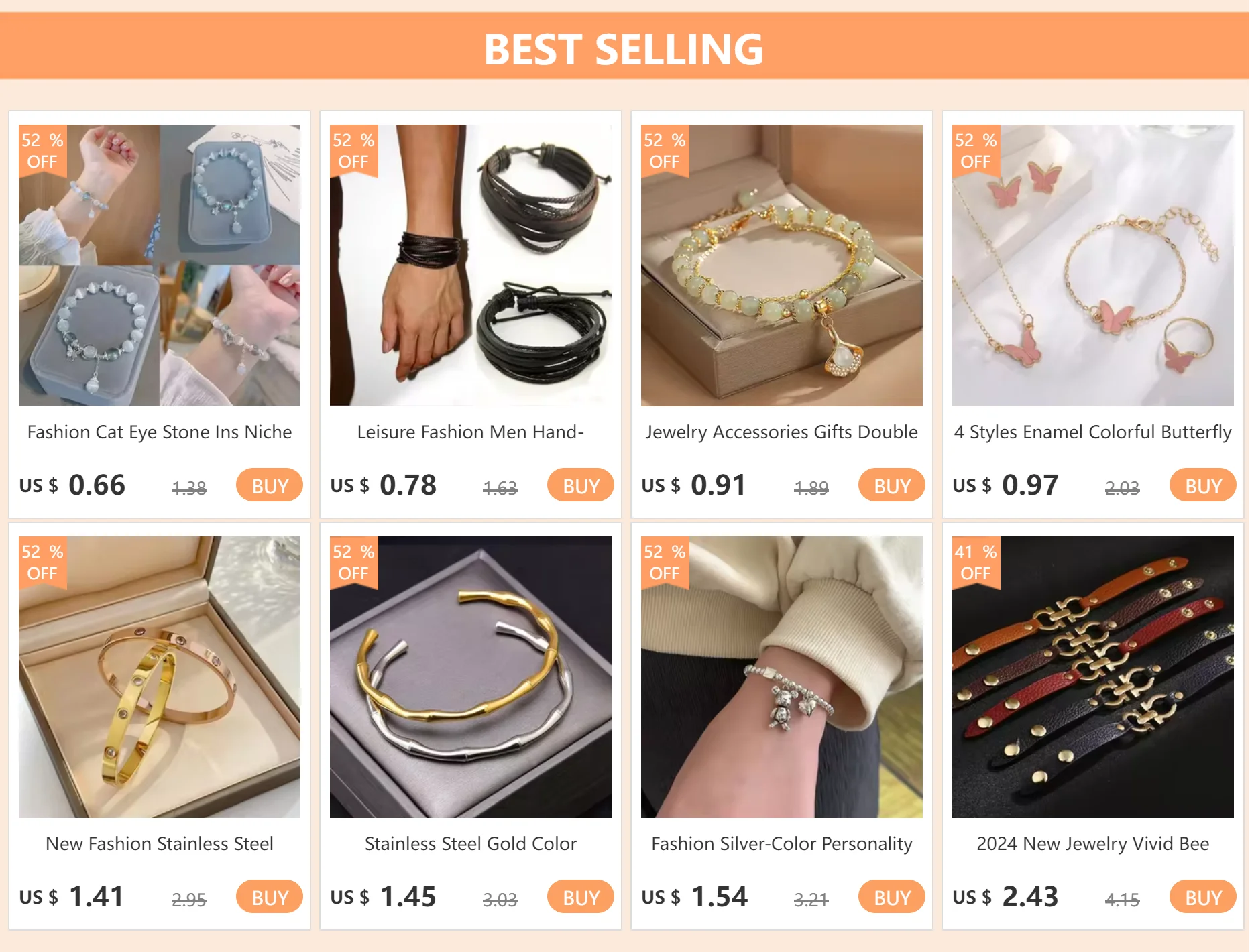 Fashion Stainless Steel Adjustable New Design Gold Plated Bracelet Women's Luxury Gifts Bracelet For Women Jewelry Gift