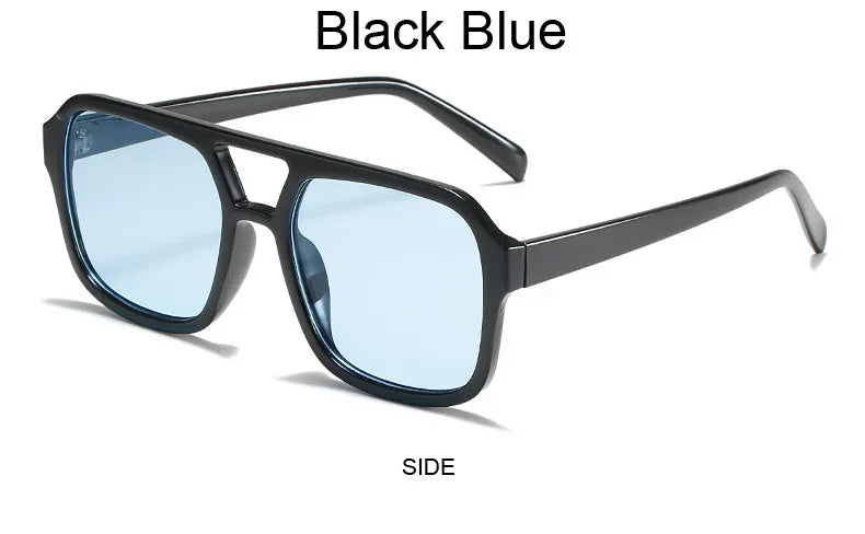 Vintage Square Sunglasses Woman Fashion Retro Sun Glasses Female Candy Colors Mirror Eyewear Brand Designer Oculos De Sol