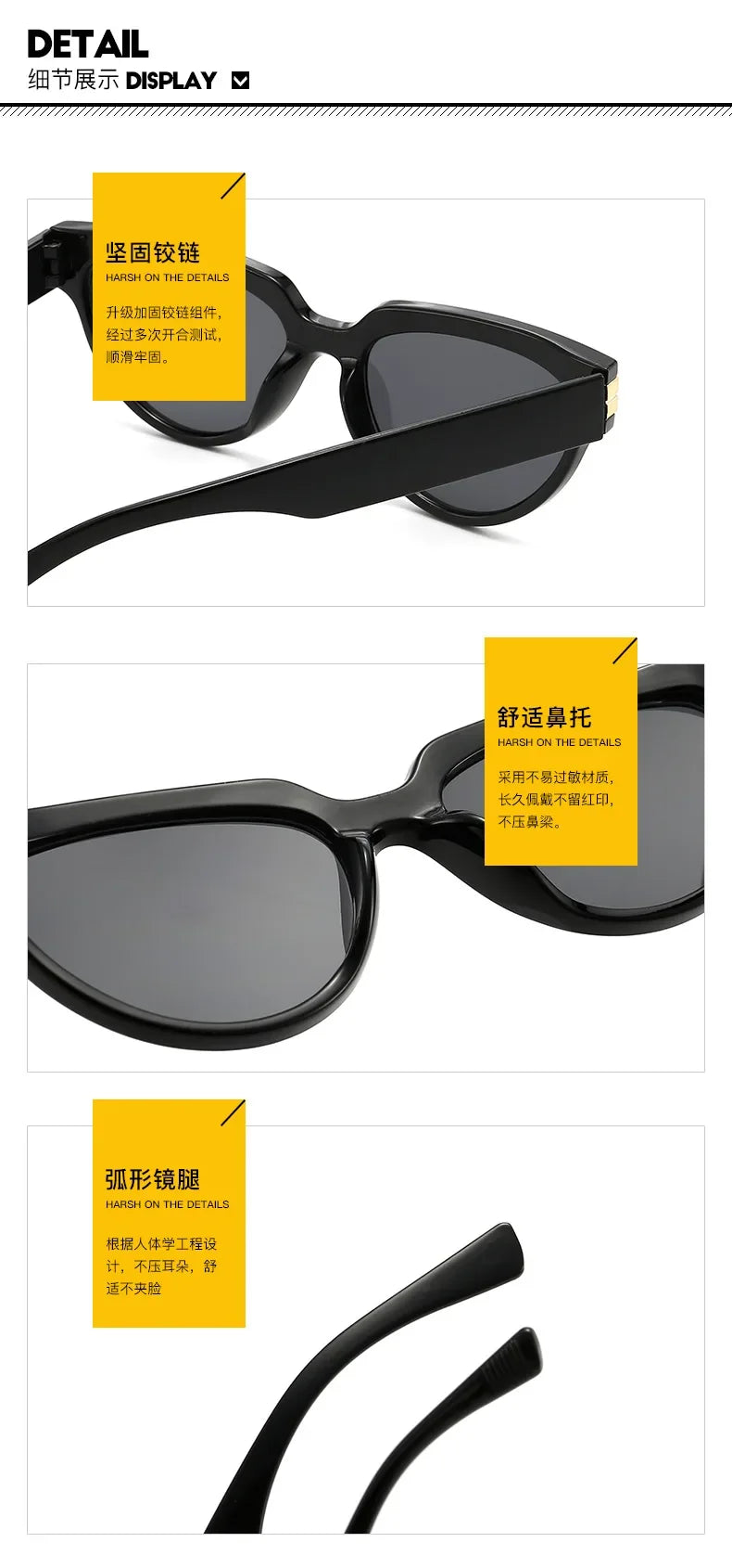New Small Rectangle Sunglasses Women 2022 Luxury Brand Classic Cat Eye Lady Sexy Fashion Sun Glasses Shades For Women UV400