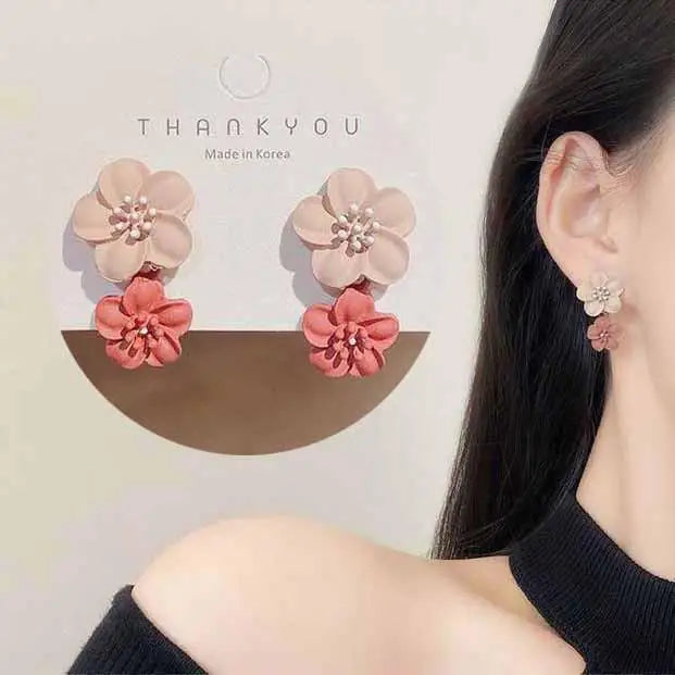 Silver Needle Vintage Green Crystal Butterfly Drop Earrings For Women Jewelry 2025 Trending Luxury Zircon Women's Earrings