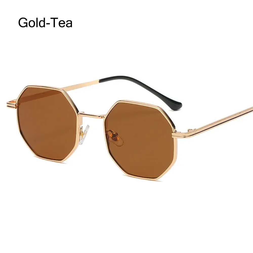 Women Men Sunglases Round Sun Glasses Women's Metal Frame Eyewear Fishing Glasses UV400 Shades