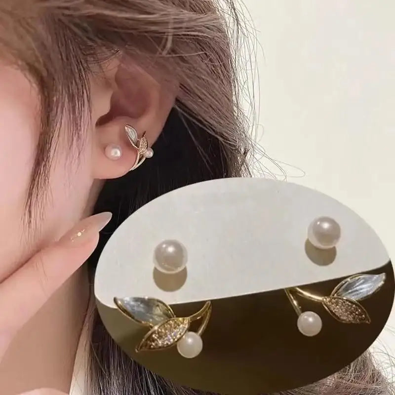 Fashion Seven Star Zircon Earrings For Women Jewelry 2025 Trending New Luxury Women's Crystal Stars Stud Earrings Gifts