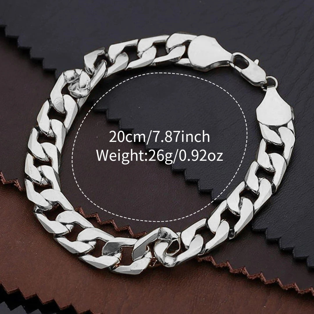 2PCS/Set Fashion Men Business Watches Male Calendar Quartz Watch Bracelet Set Relogio Masculino