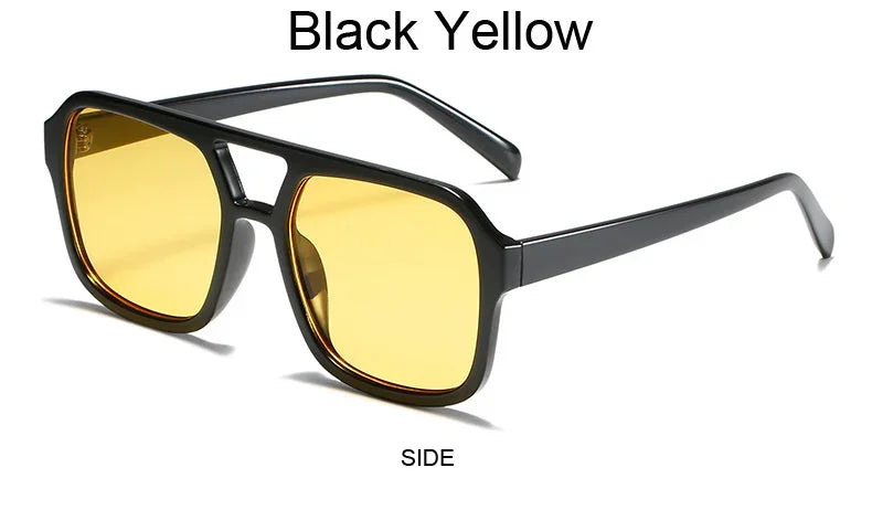 Vintage Square Sunglasses Woman Fashion Retro Sun Glasses Female Candy Colors Mirror Eyewear Brand Designer Oculos De Sol