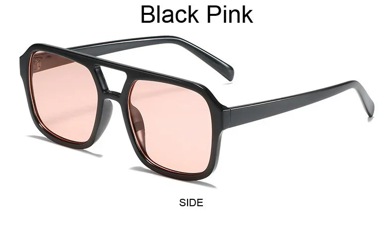 Vintage Square Sunglasses Woman Fashion Retro Sun Glasses Female Candy Colors Mirror Eyewear Brand Designer Oculos De Sol