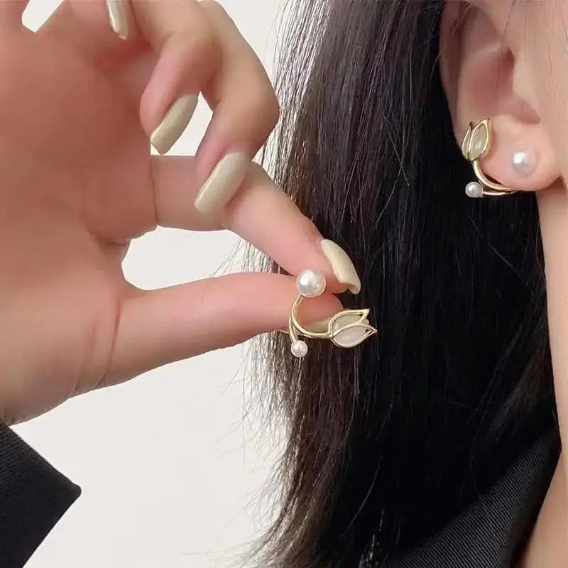 Fashion Seven Star Zircon Earrings For Women Jewelry 2025 Trending New Luxury Women's Crystal Stars Stud Earrings Gifts