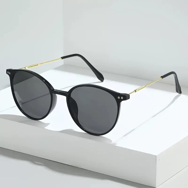 Round Oval Sunglasses Unisex Vintage Men Women Famous Brand Designer Fashion Driving Fishing Sun Glases