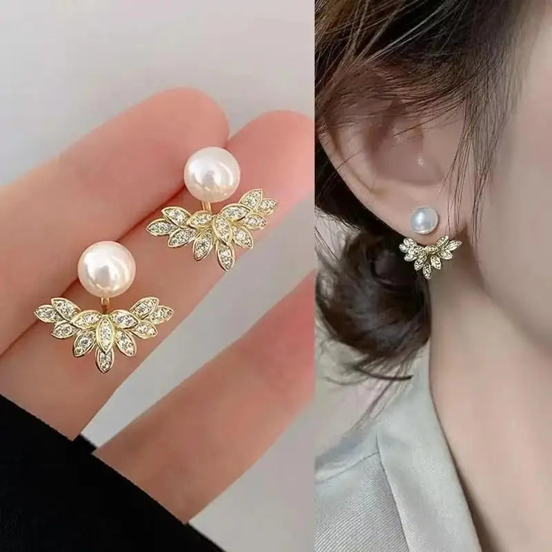 Fashion Seven Star Zircon Earrings For Women Jewelry 2025 Trending New Luxury Women's Crystal Stars Stud Earrings Gifts