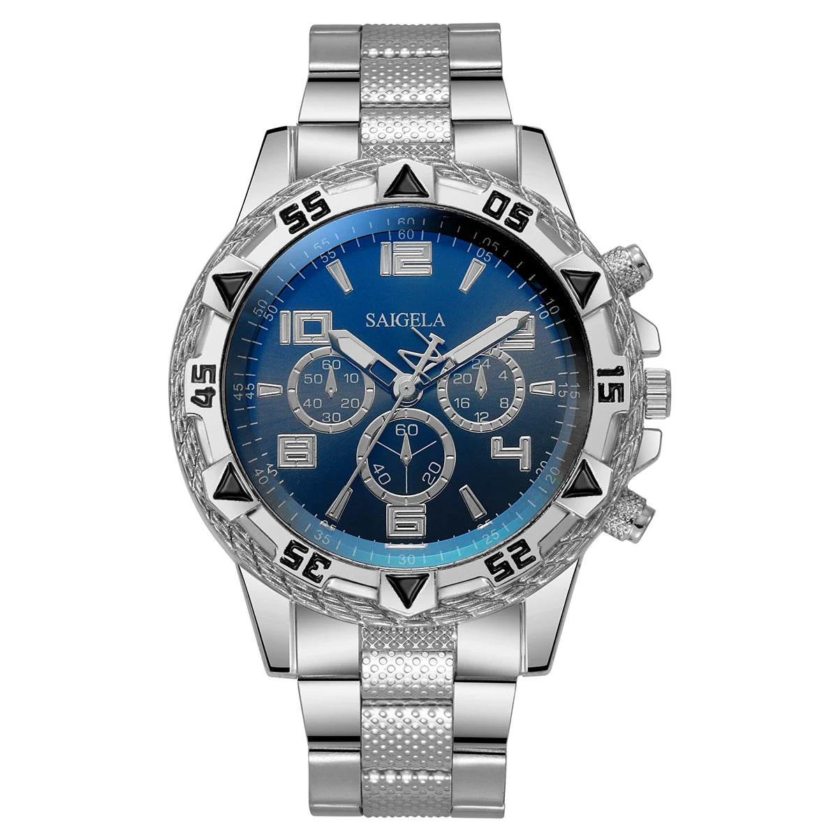 Men Business Watches Fashion Arabic Dial Gold Steel Band Male's Quartz Watch