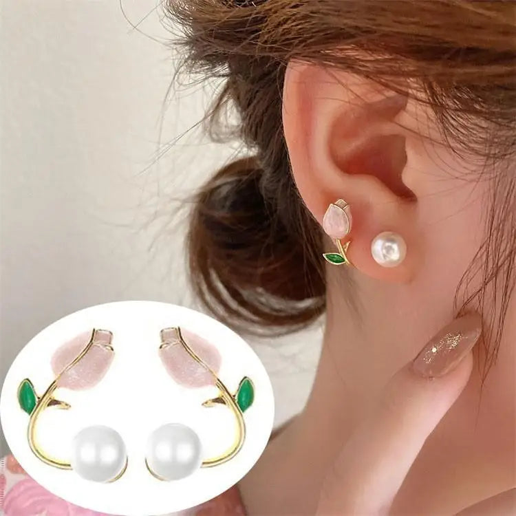 Silver Needle Vintage Green Crystal Butterfly Drop Earrings For Women Jewelry 2025 Trending Luxury Zircon Women's Earrings