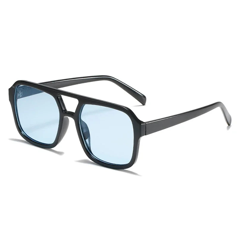 Vintage Square Sunglasses Woman Fashion Retro Sun Glasses Female Candy Colors Mirror Eyewear Brand Designer Oculos De Sol