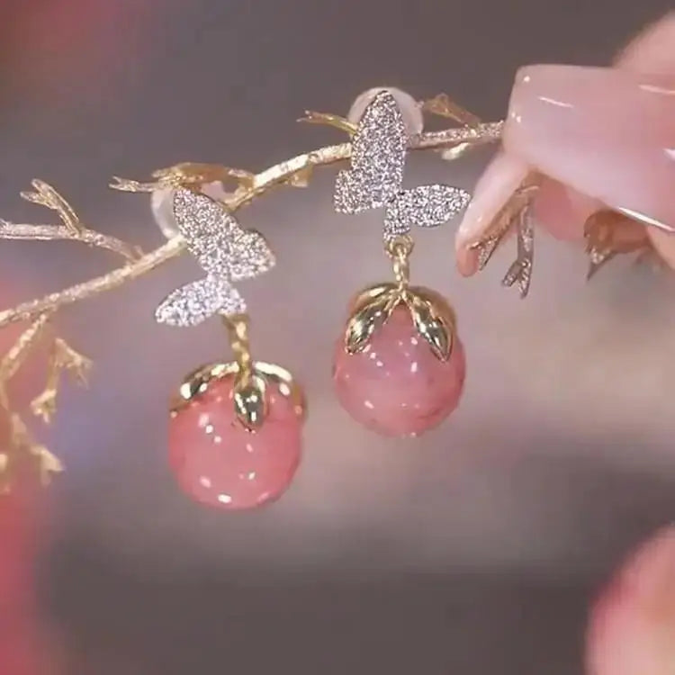 Silver Needle Fashion Square Zircon Drop Earrings For Women Jewelry 2025 Trending New Luxury Women's Crystal Earrings