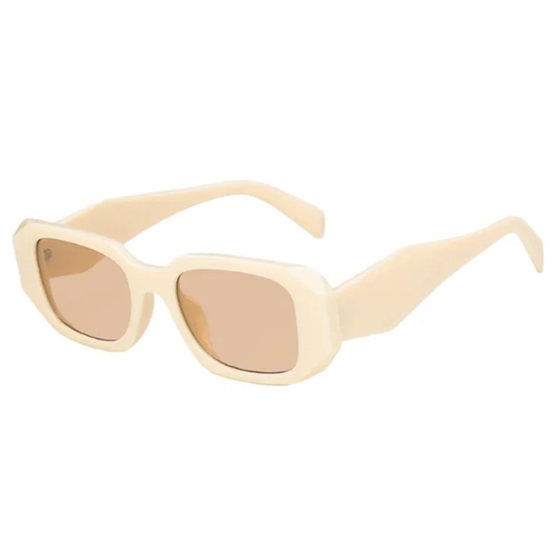 Fashion Square Sunglasses Woman Brand Designer Personality Irregular Vintage Sun Glasses Female Travel Retro Oculos De Sol